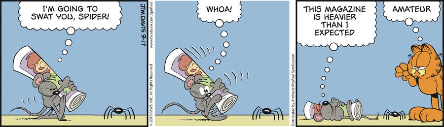 Garfield, September 17, 2019