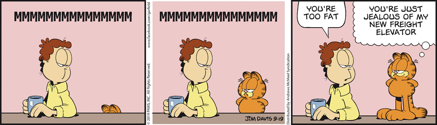 Garfield, September 19, 2019