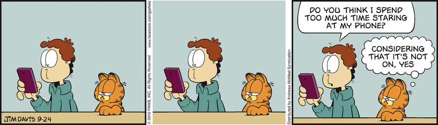 Garfield, September 24, 2019