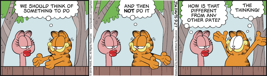 Garfield, September 27, 2019