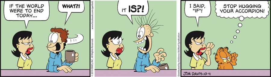 Garfield, October 4, 2019