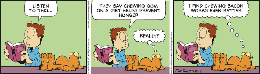 Garfield, October 7, 2019