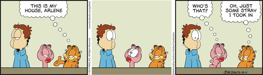 Garfield, October 11, 2019