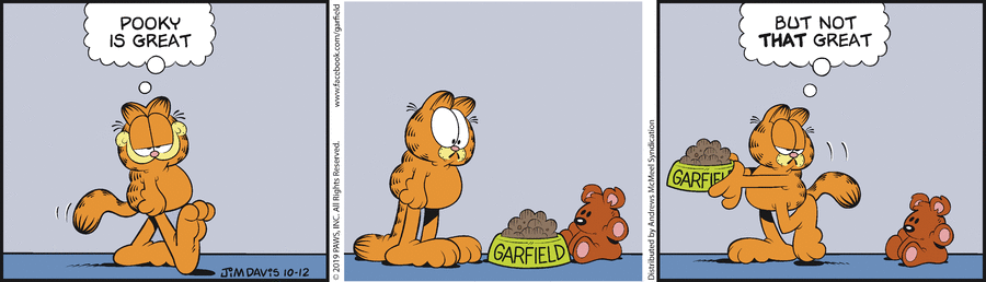 Garfield, October 12, 2019