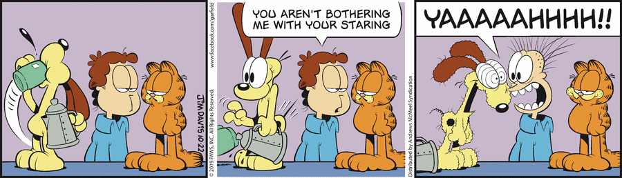 Garfield, October 22, 2019