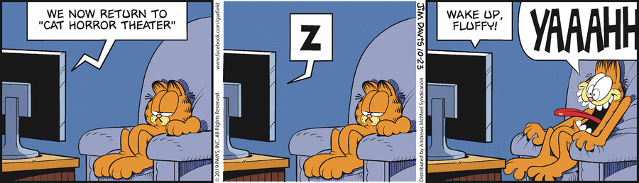 Garfield, October 23, 2019