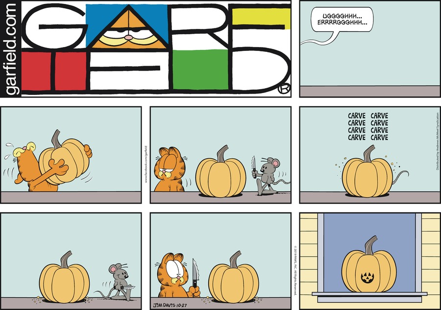 Garfield, October 27, 2019