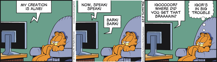 Garfield, October 29, 2019