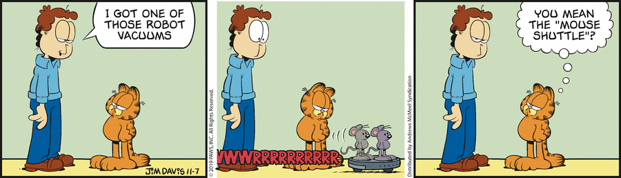 Garfield, November 7, 2019