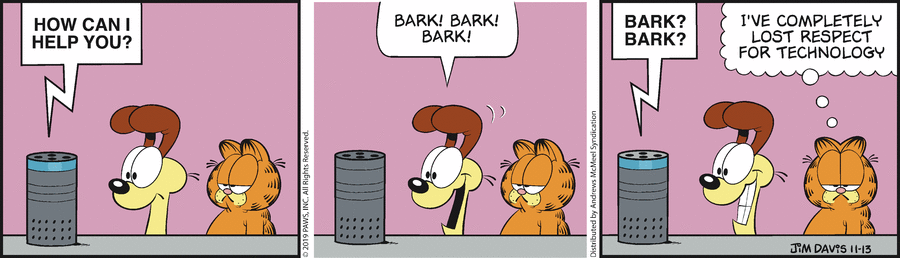 Garfield, November 13, 2019