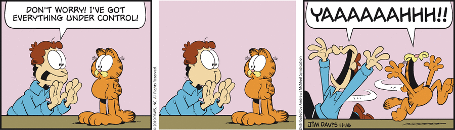Garfield, November 16, 2019