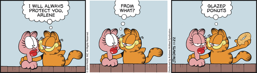 Garfield, November 22, 2019