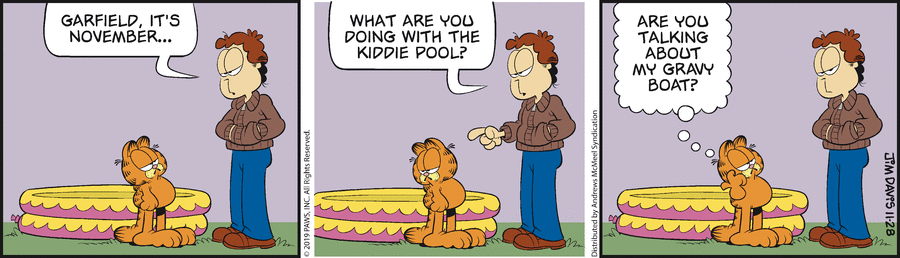 Garfield, November 28, 2019