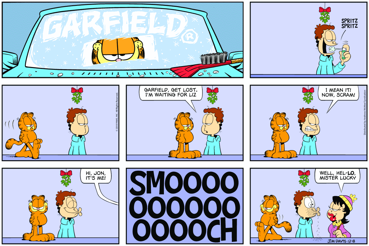 Garfield, December 8, 2019