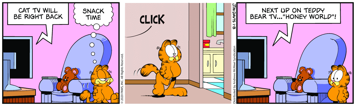 Garfield, January 8, 2020