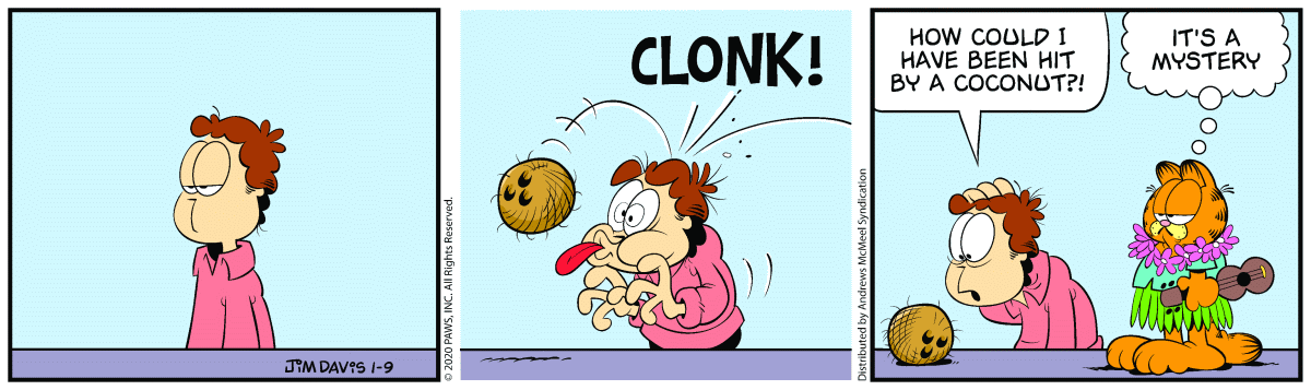 Garfield, January 9, 2020