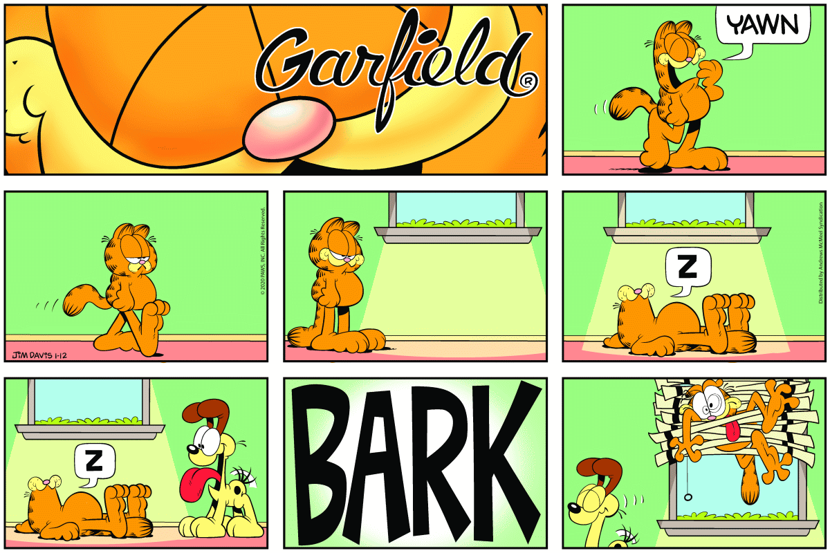 Garfield, January 12, 2020