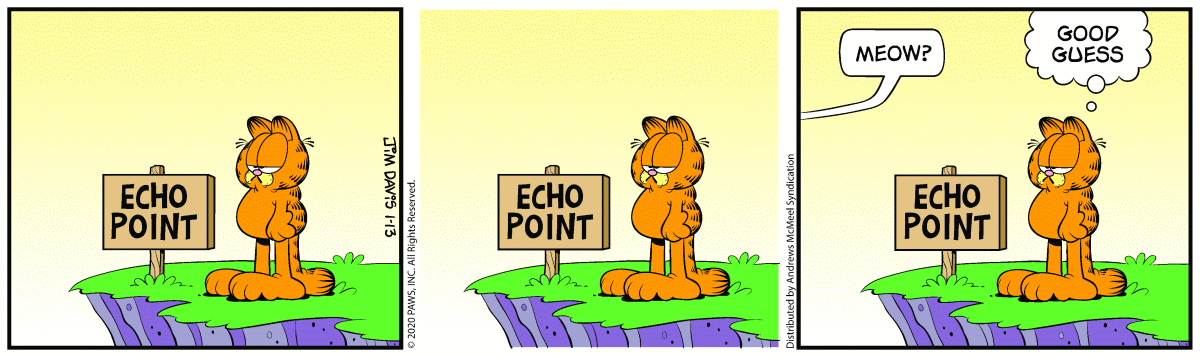 Garfield, January 13, 2020