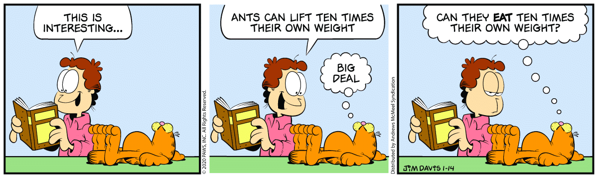 Garfield, January 14, 2020