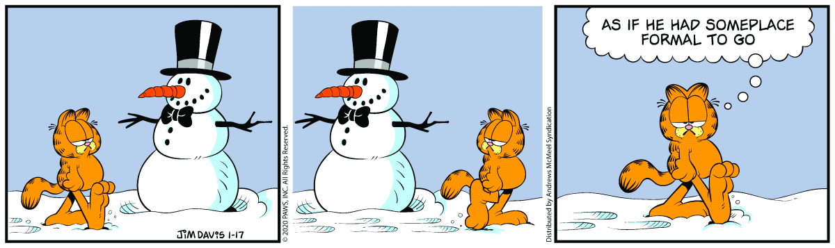 Garfield, January 17, 2020