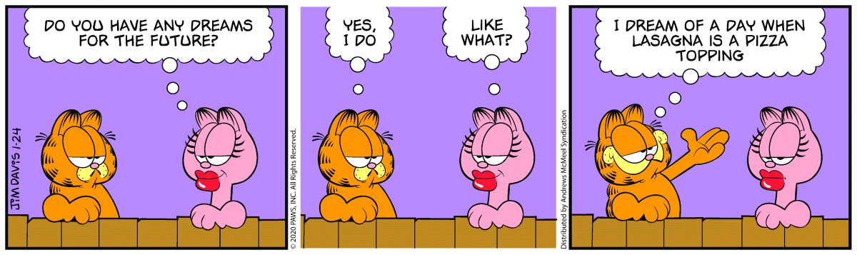 Garfield, January 24, 2020