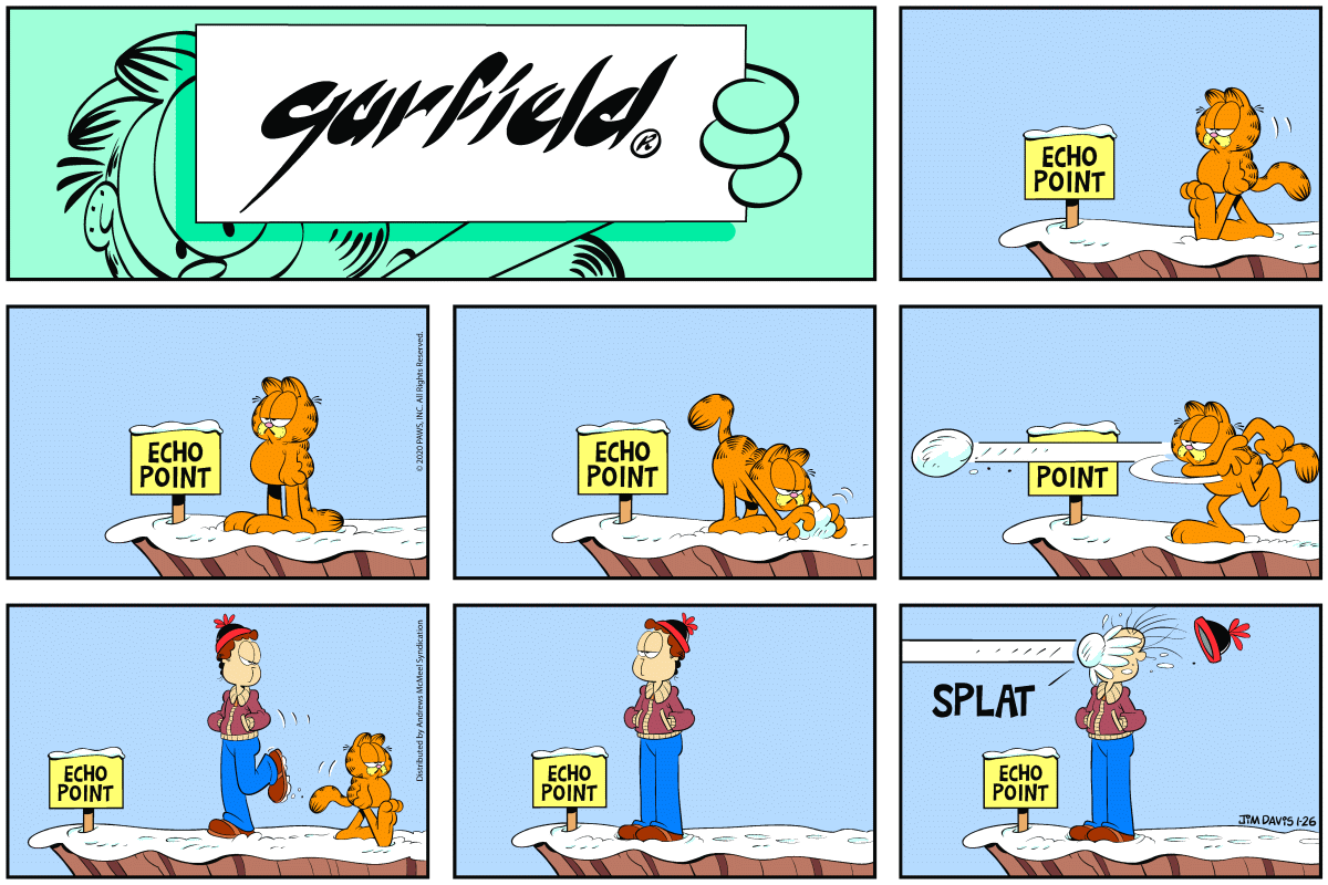 Garfield, January 26, 2020