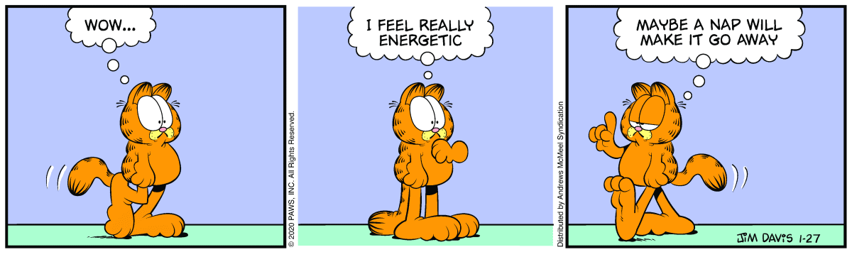Garfield, January 27, 2020