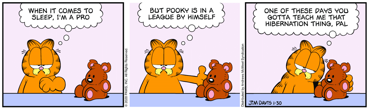 Garfield, January 30, 2020