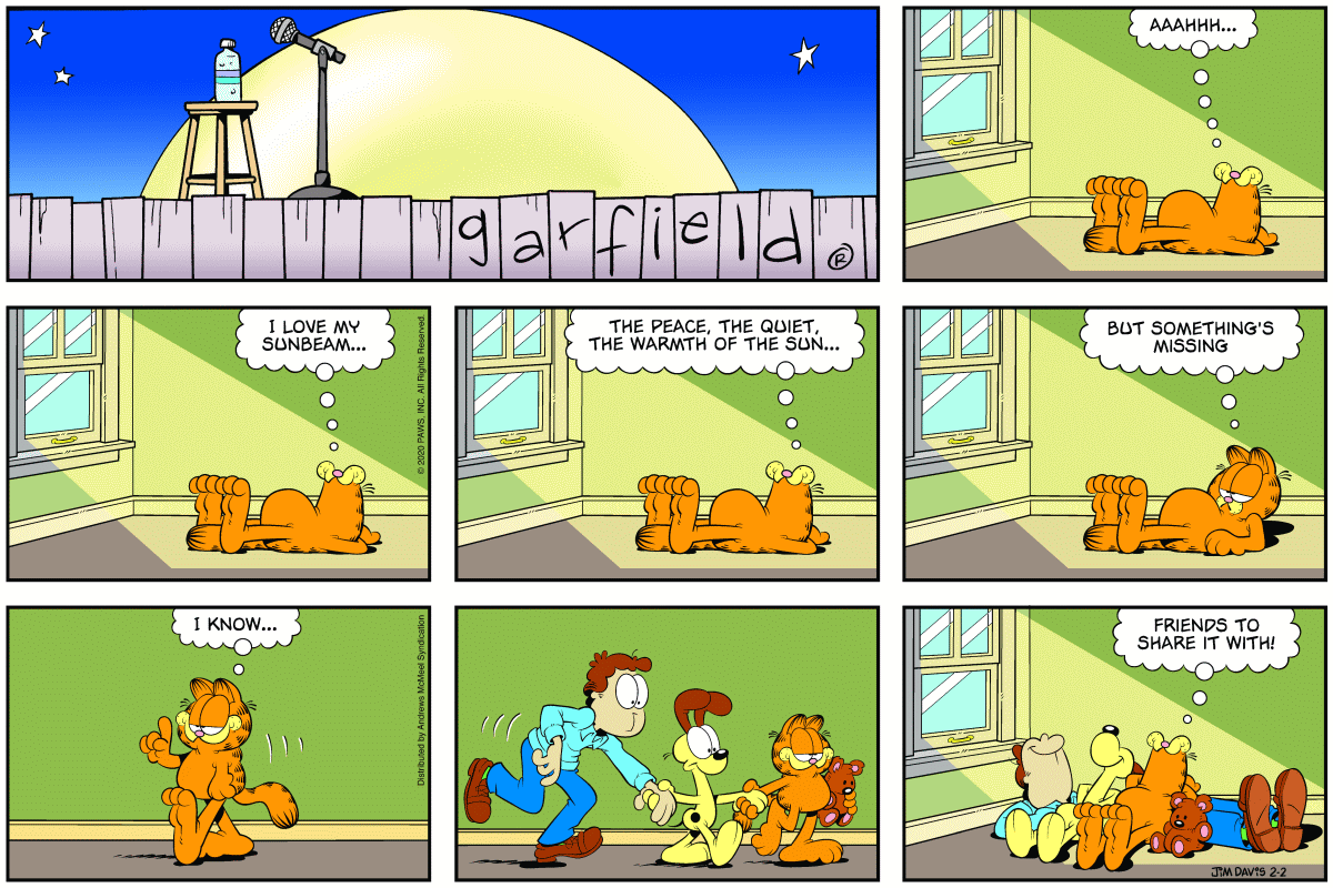 Garfield, February 2, 2020