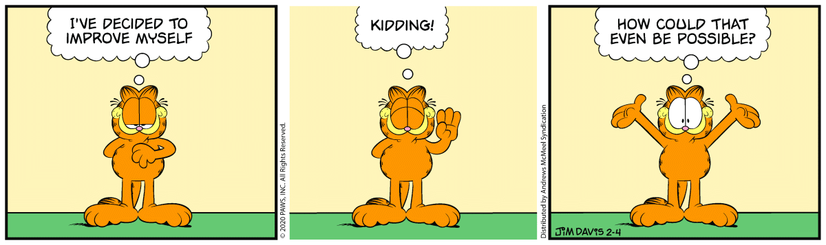 Garfield, February 4, 2020