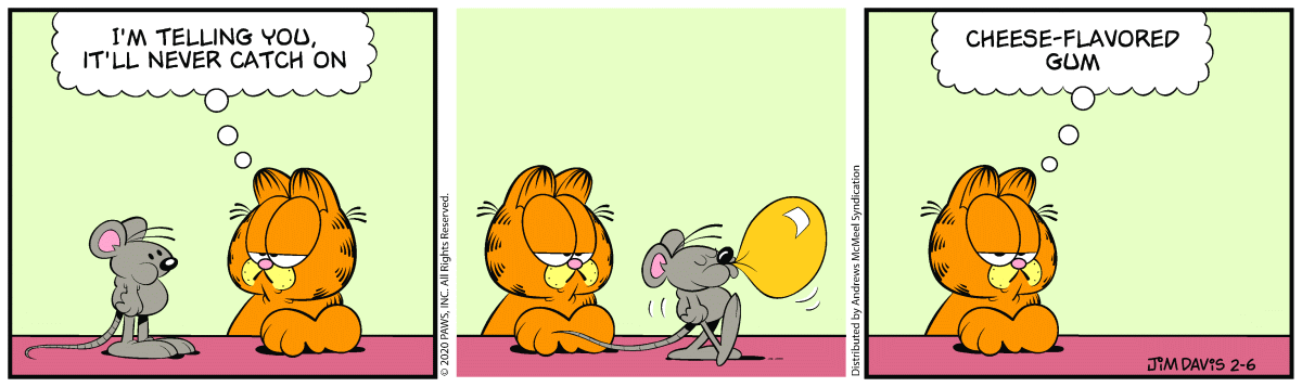Garfield, February 6, 2020