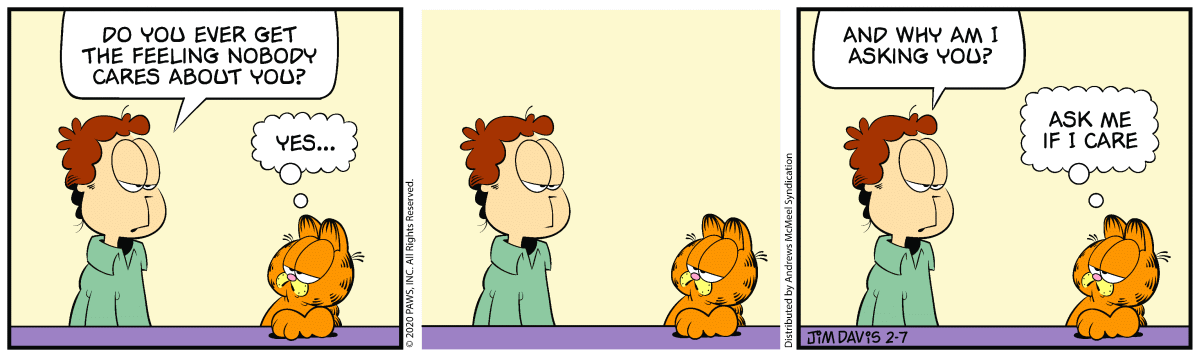 Garfield, February 7, 2020