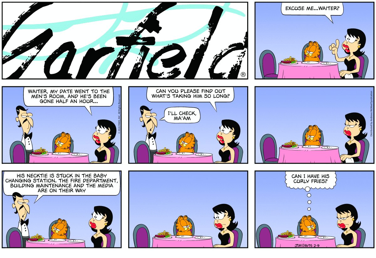 Garfield, February 9, 2020