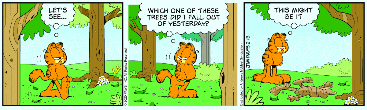 Garfield, February 18, 2020