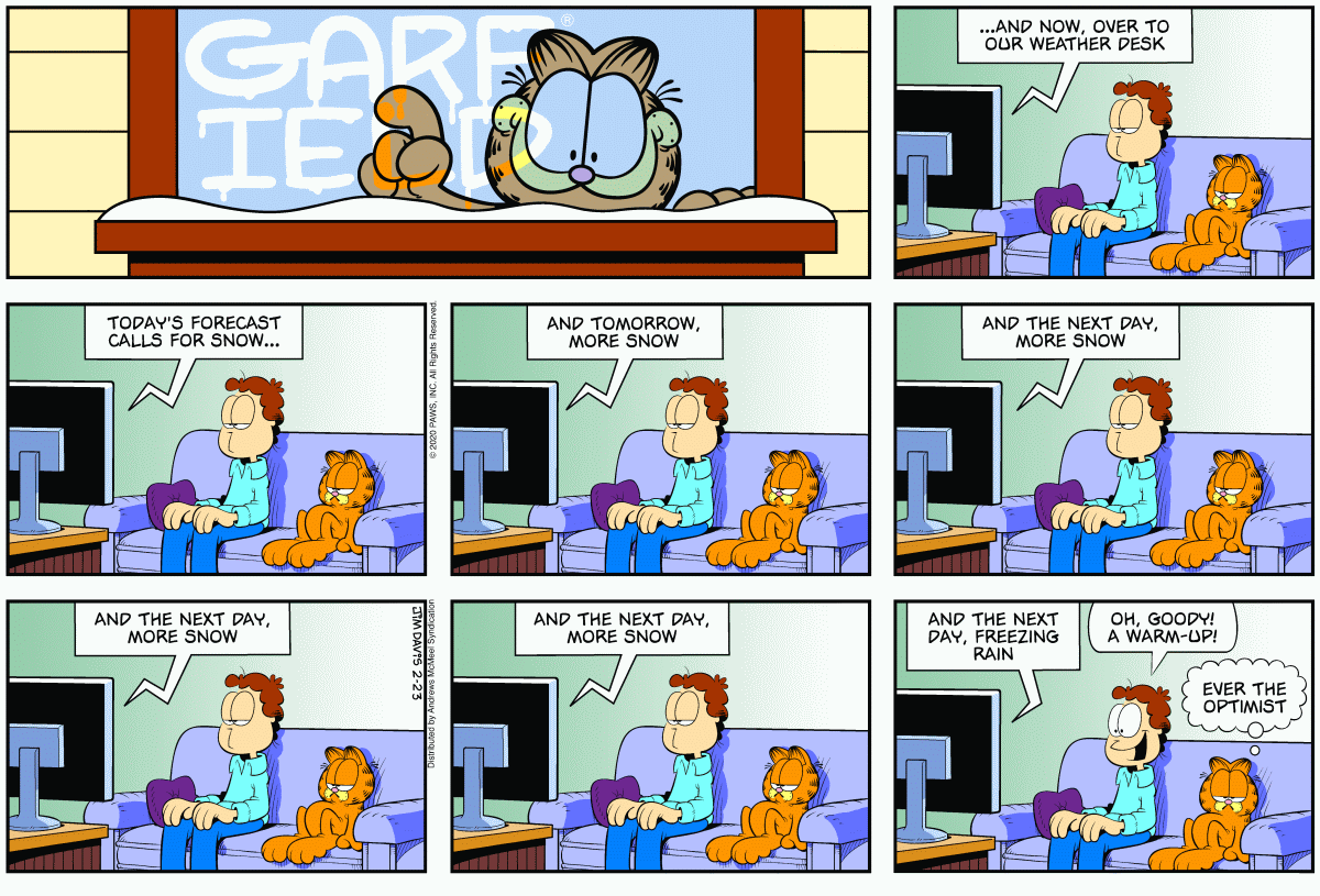 Garfield, February 23, 2020