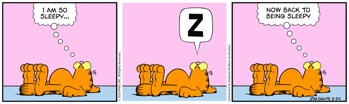 Garfield, February 24, 2020