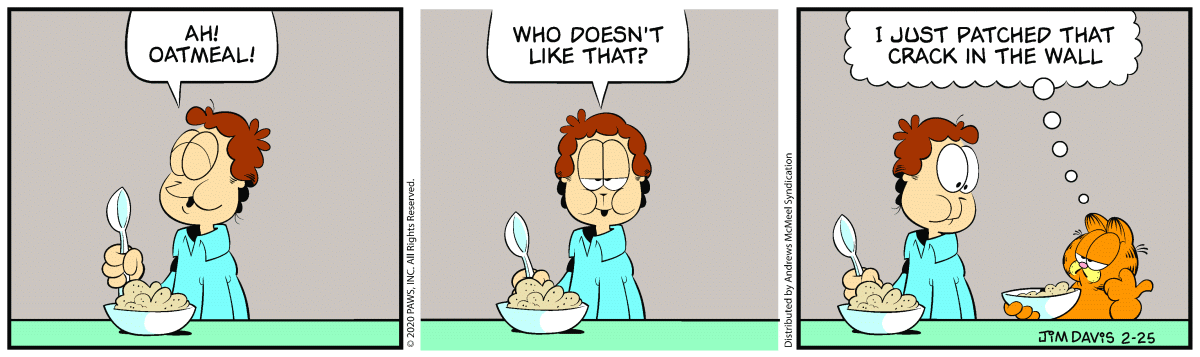 Garfield, February 25, 2020