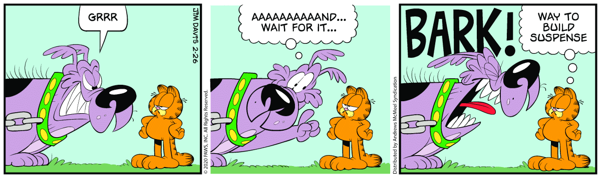 Garfield, February 26, 2020