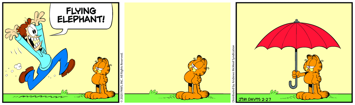 Garfield, February 27, 2020