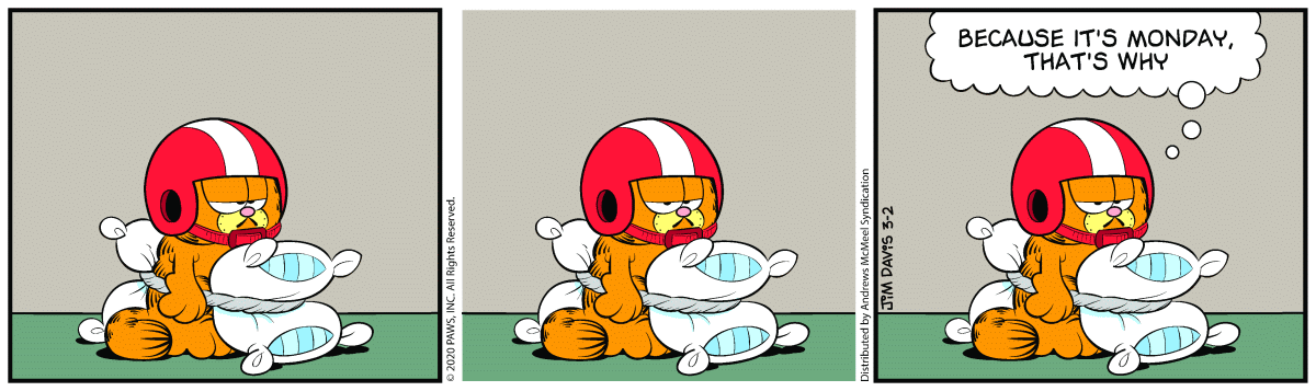 Garfield, March 2, 2020