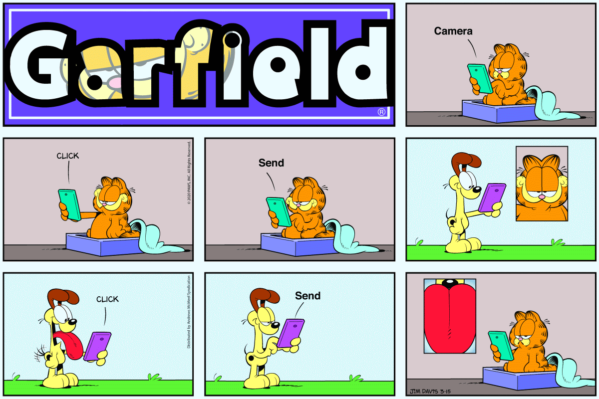 Garfield, March 15, 2020