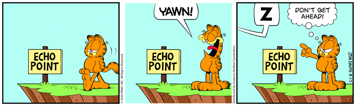 Garfield, March 17, 2020