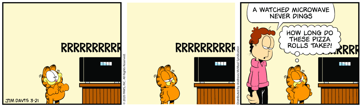 Garfield, March 21, 2020
