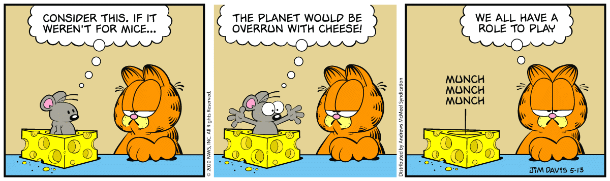 Garfield, May 13, 2020
