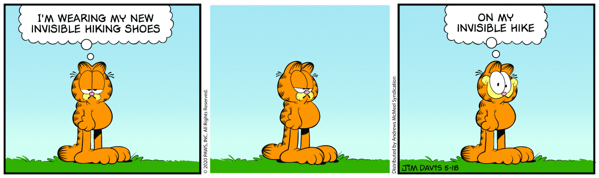 Garfield, May 18, 2020