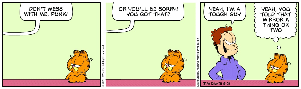 Garfield, May 21, 2020
