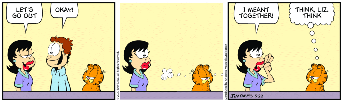 Garfield, May 22, 2020