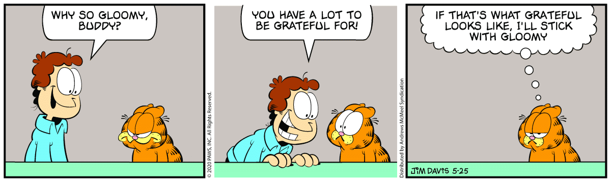 Garfield, May 25, 2020