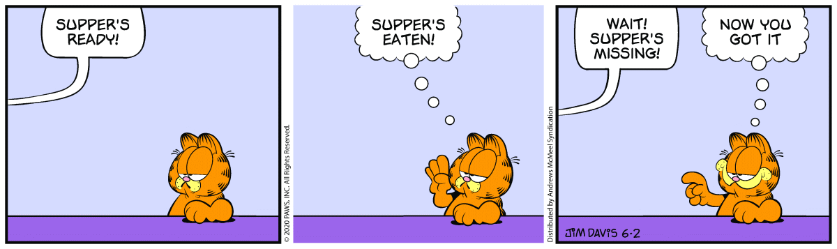Garfield, June 2, 2020