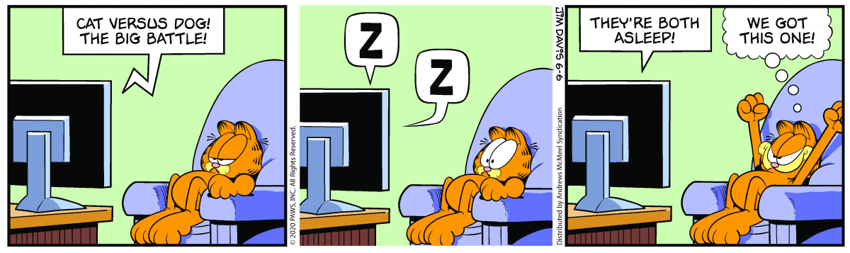 Garfield, June 6, 2020